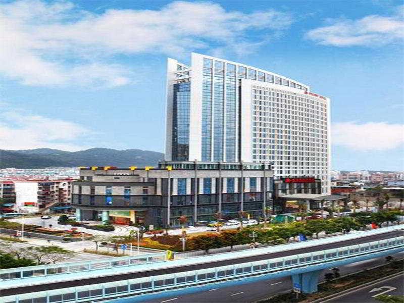 Peony International Hotel Xiamen Bagian luar foto